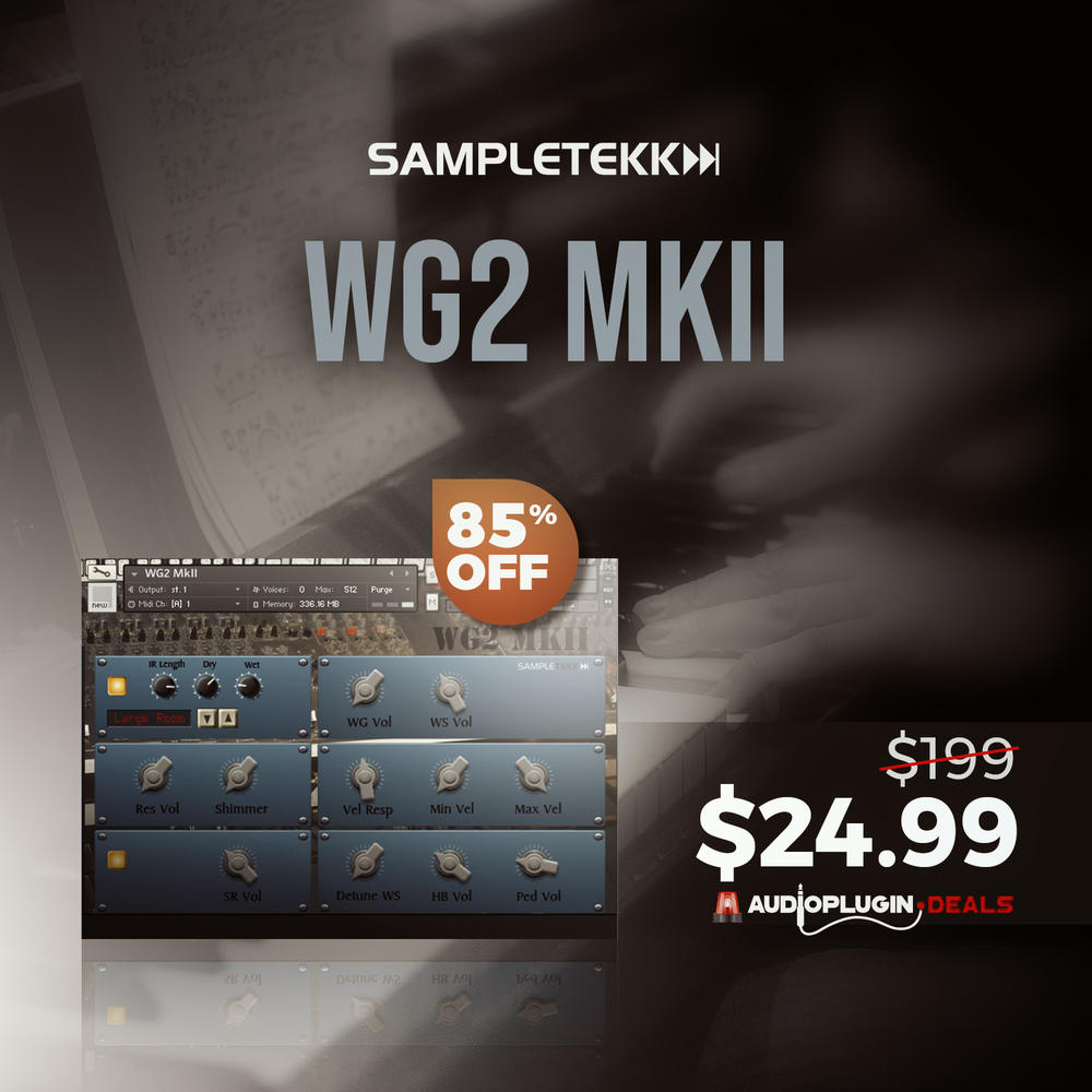 Get [85%] WG2 MKII Studio Grand Piano by SAMPLETEKK