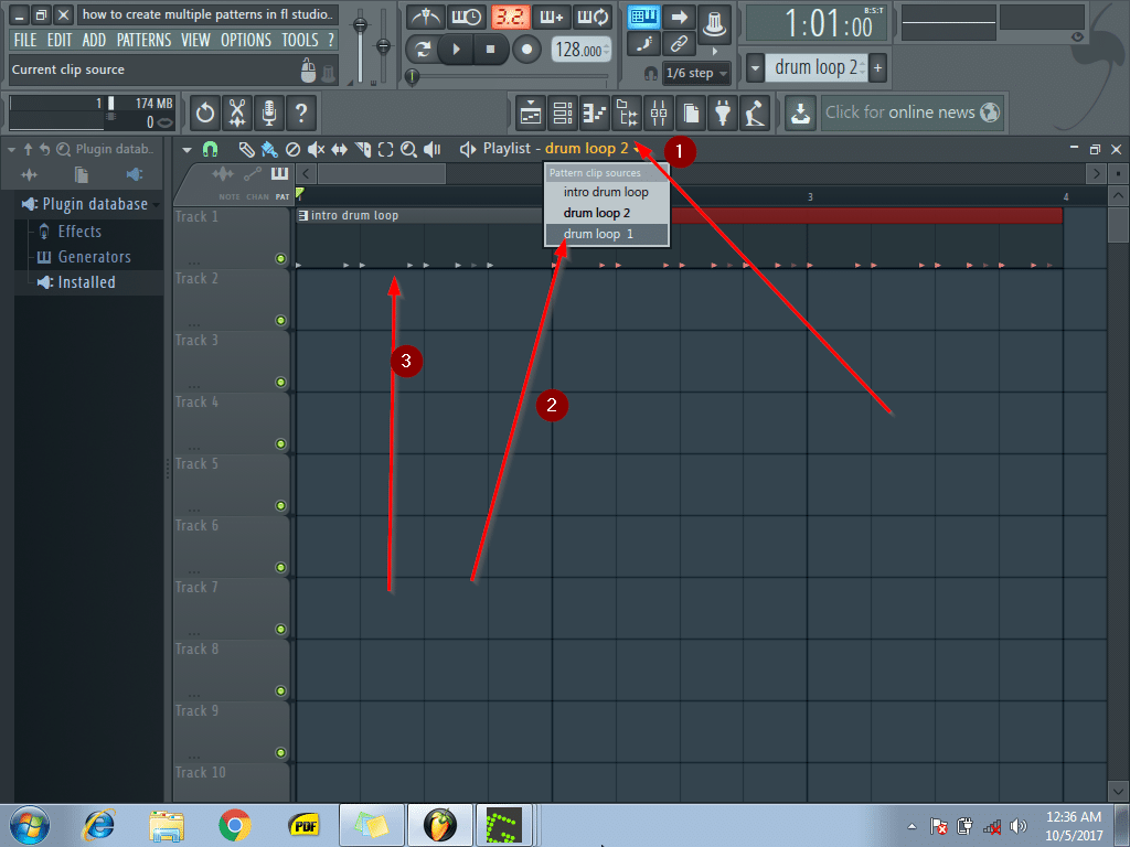 Overview Of The Playlist Window In Fl Studio 5