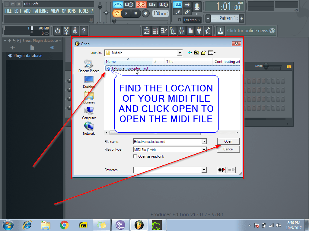 how to use a midi file2