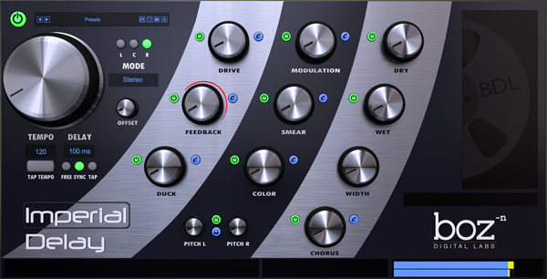 Imperial Delay by Boz Digital Labs (Plugin Review)