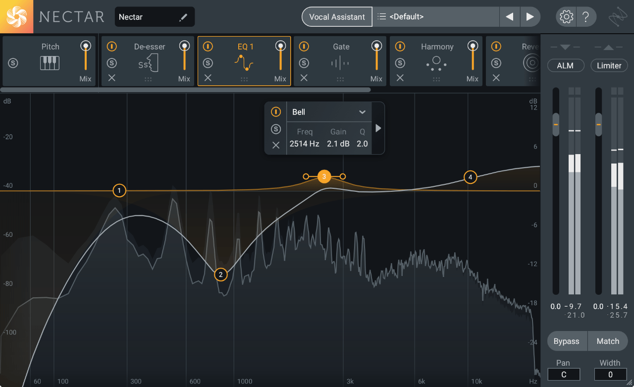 Izotope Nectar 3 Complete chain