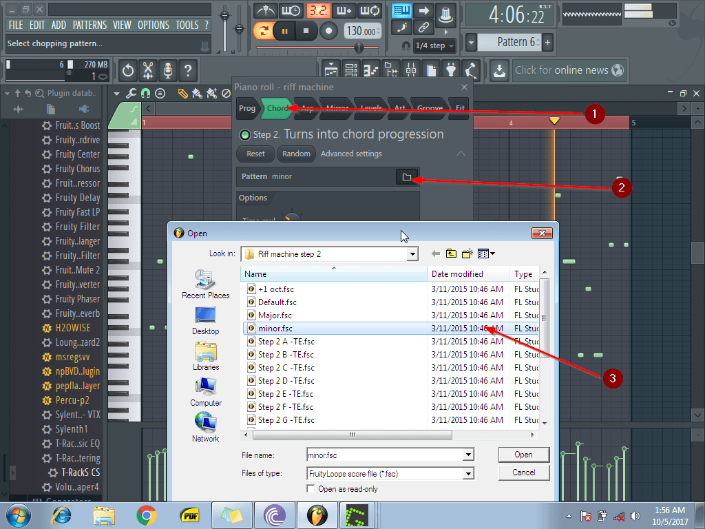 How To Use Fl Studio 12 Riff Machine Tool To Create An Interesting Melody7