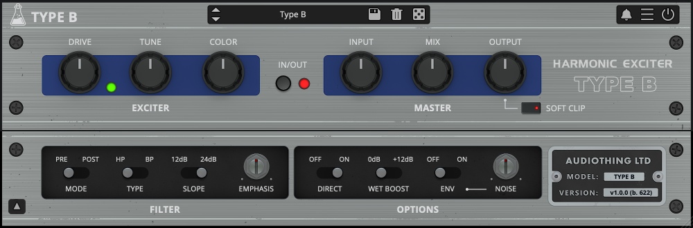 Type B (Exciter) by AudioThing (Plugin Review)