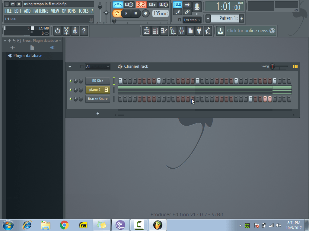 using tempo in fl studio1