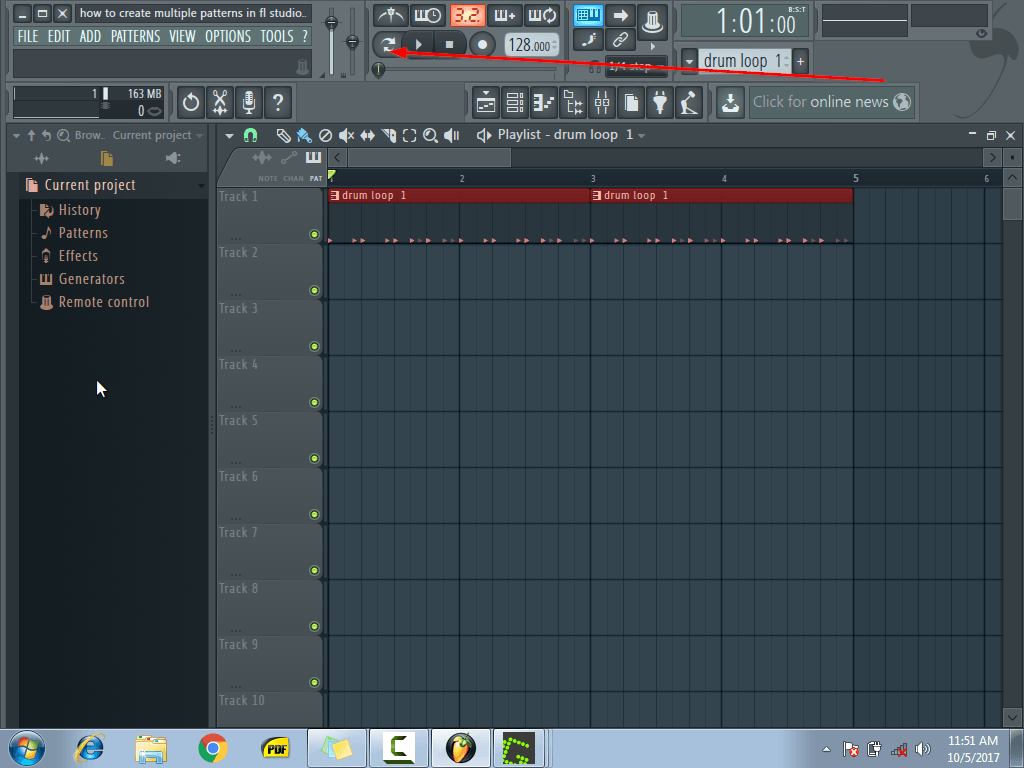 using the playlist window in fl studio 7