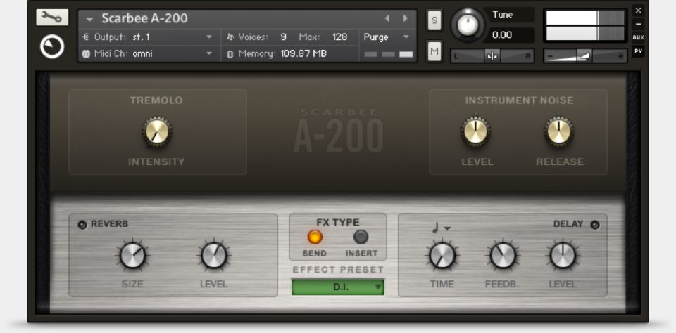 Scarbee A-200 Kontakt Library
