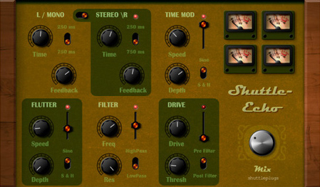 Shuttle Echo (Free Echo Effect Plugin)