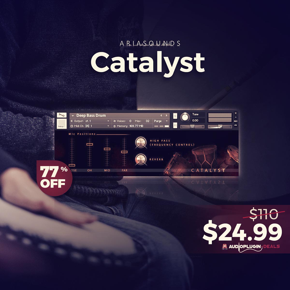 CATALYST (Cinematic Drums) by ARIA SOUNDS (77% Off)