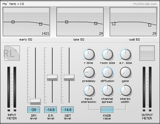 Mo' Verb (Free Reverb Algorithm Plugin)