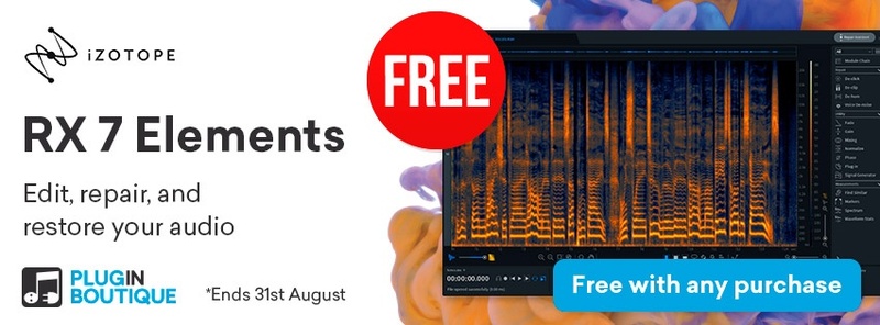 FREE Copy of iZotope RX 7 Elements