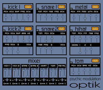 Optik by Psychic Modulation (Free Simple Virtual Drum)