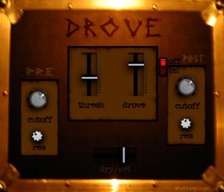 Drove (Free Over Drive Plugin for Drums)