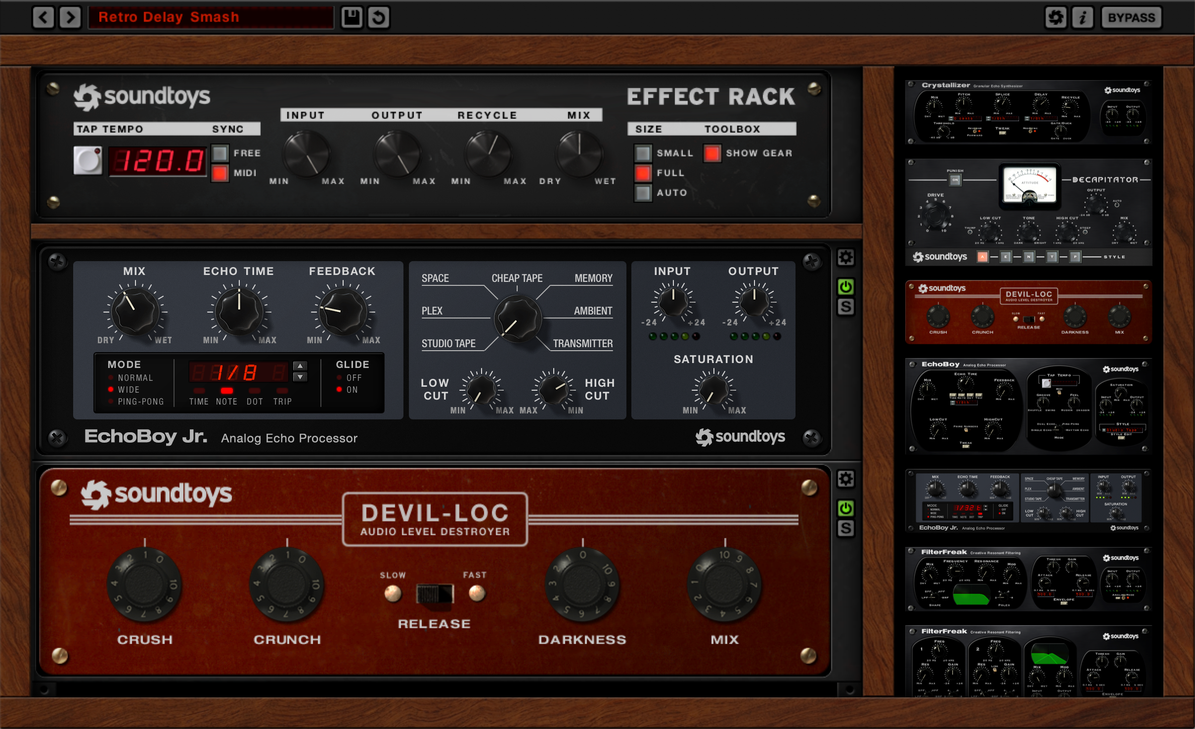 Soundtoys: Free Effect Rack Until June 30th