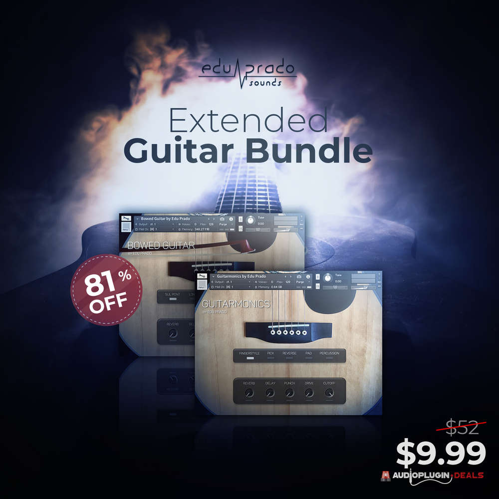 [GET 81% OFF] Extended Guitar Bundle by Edu Prado Sounds