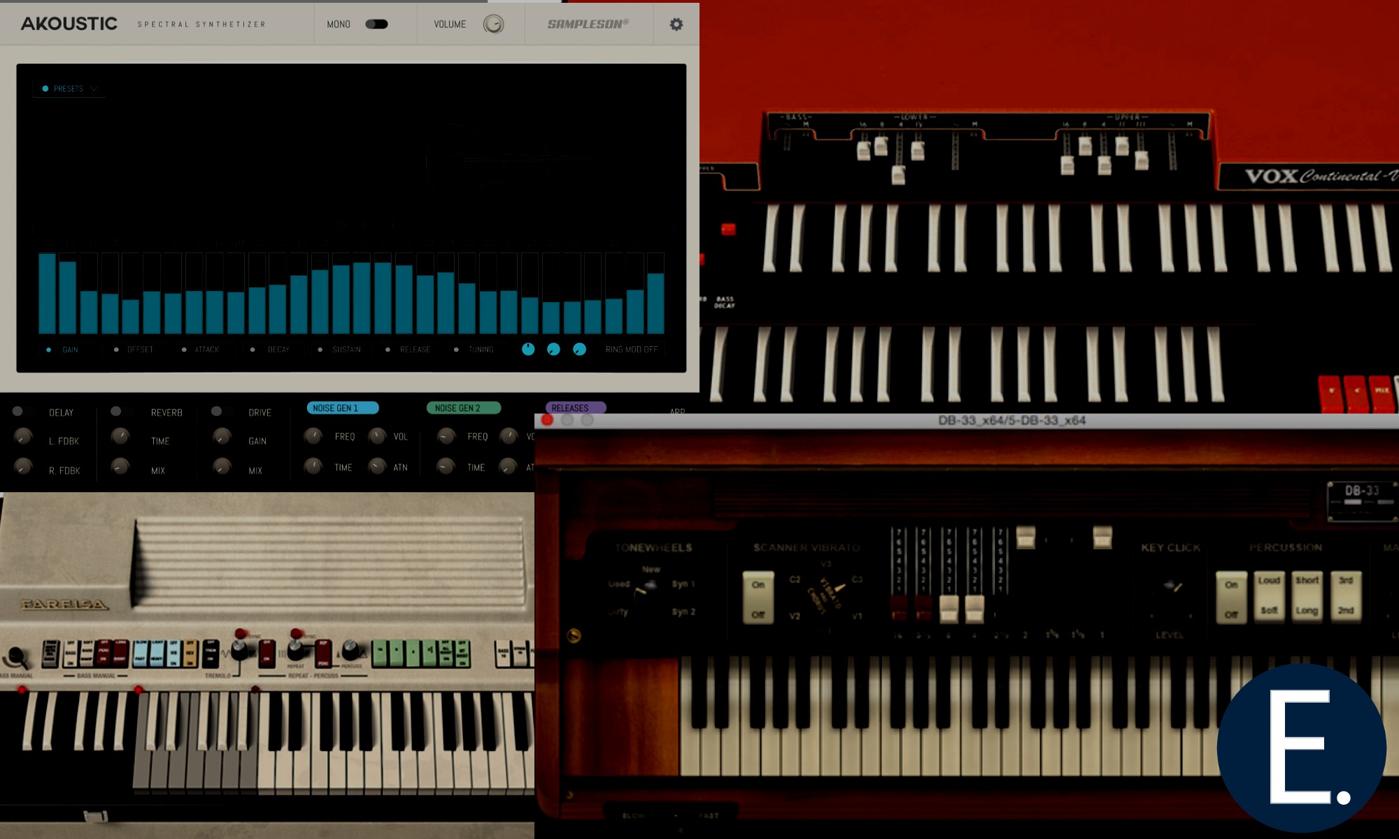 Electric on sale organ vst