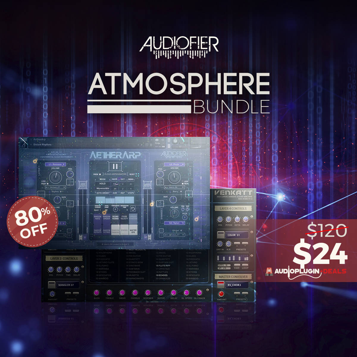 Get (80% OFF) Audiofier Atmosphere Bundle by Audiofier