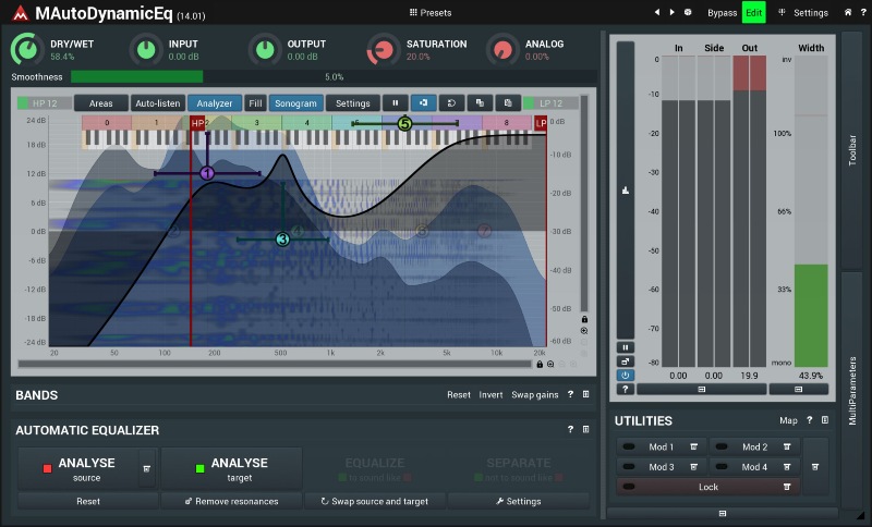 MAutoDynamicEQ by MeldaProduction (Plugin Review)