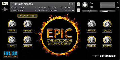 Epic Cinematic Drums & Sound Design