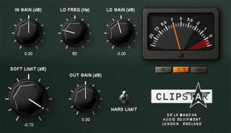 ClipStar (Free Soft Clipper VST Plugin)