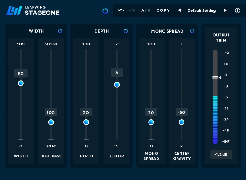 StageOne by Leapwing Audio (Plugin Review)