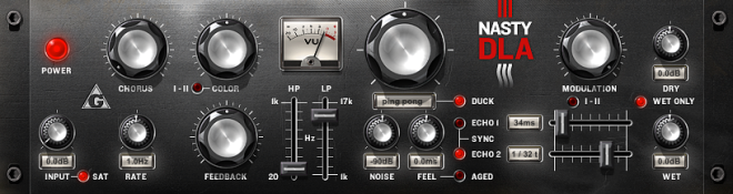 NastyDLA (Free Classic VST Chorus Plugin)