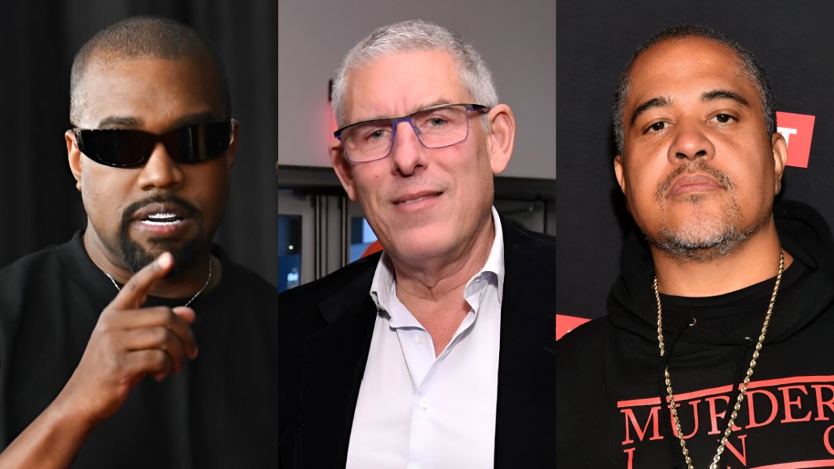 "Kanye West Fires Back at Lyor Cohen, Cites Irv Gotti in Heated Antisemitism Debate!"