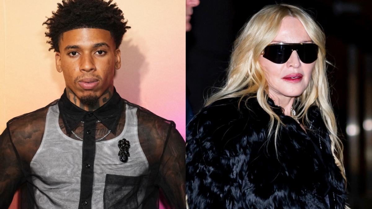 NLE Choppa & Madonna? Fans React to Surprise Link-Up: "She Don Get Her Spec Again!"