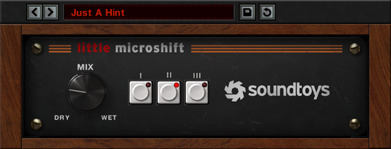 Little MicroShift by Soundtoys (Plugin Review)