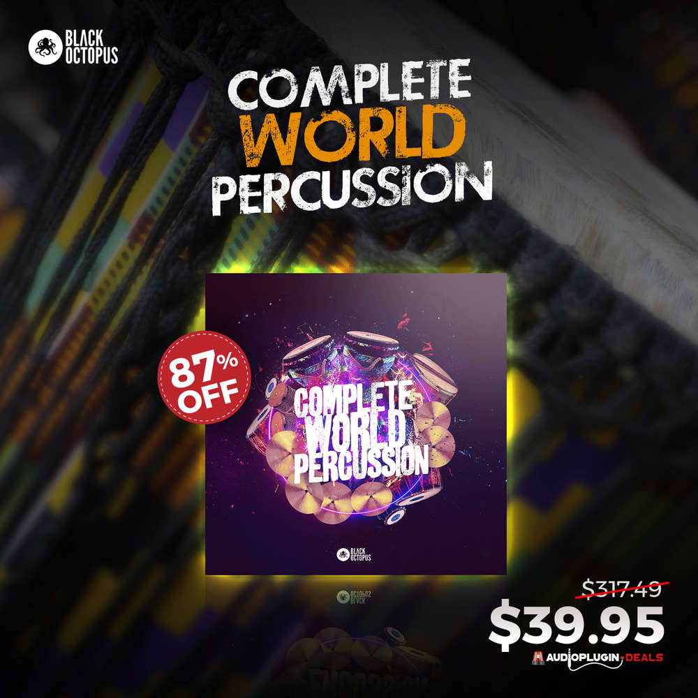 Complete World Percussion Bundle by Black Octopus Sound