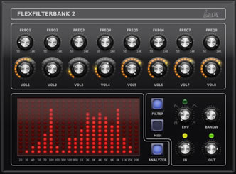 Flexfilterbank 2 -(Free Filter Bank Plugin)