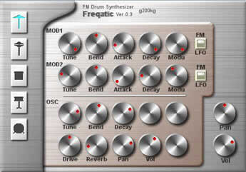 Freqatic by g200kg (Free FM Drum Synth)