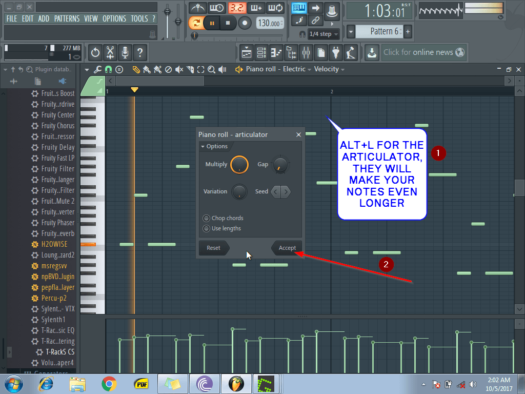 How To Use Fl Studio 12 Riff Machine Tool To Create An Interesting Melody9