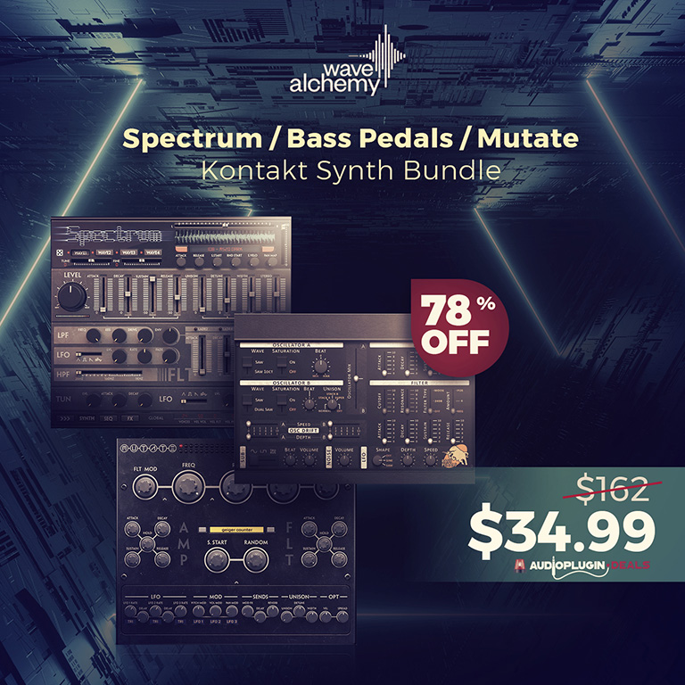 Kontakt Synth Bundle by Wave Alchemy (78% OFF)