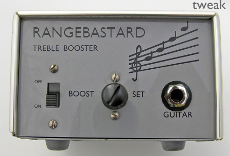 Rangebastard (Free Distortion Treble Booster Plugin)