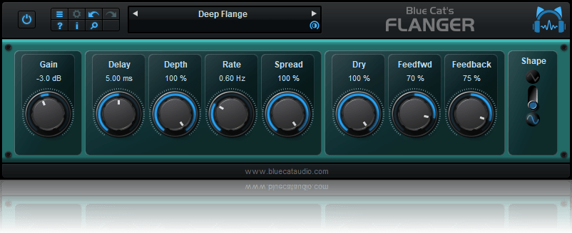 Blue Cat Flanger (A Free Vintage Flanger)