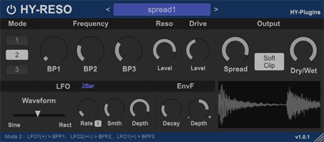 HY-Reso ( Free Bandpass Filter)