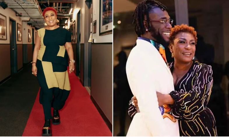 BIG WIN! Burna Boy’s Mom, Bose Ogulu, Bags Best Manager Nomination