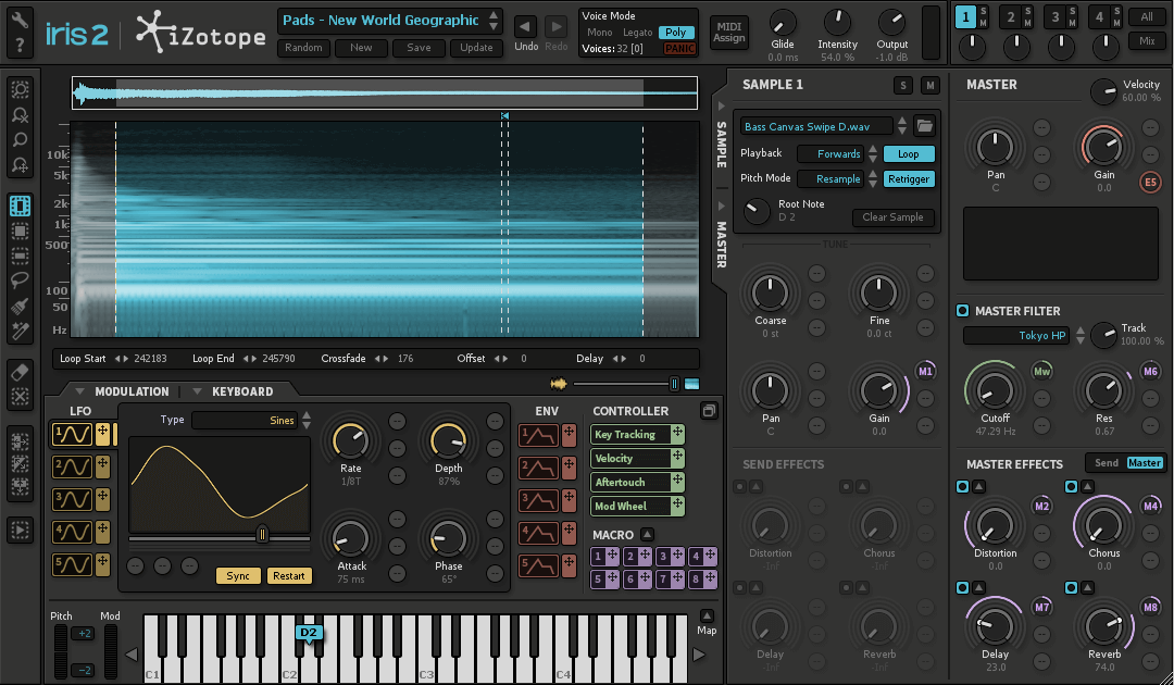 iZotope iris 2