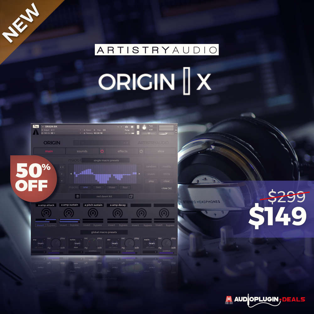 (Black Friday Deal 12) 50% Off Origin X by Artistry Audio
