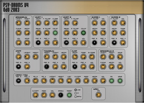 Psy Drums by Odosynths (Free Drum Synth)