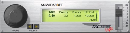 Anwida Soft – DX Reverb Light (Free Reverb)