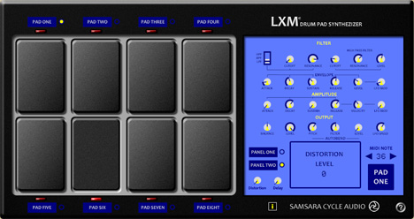 LXM by Samsara Cycle Audio (Free Drum Pad Synth)