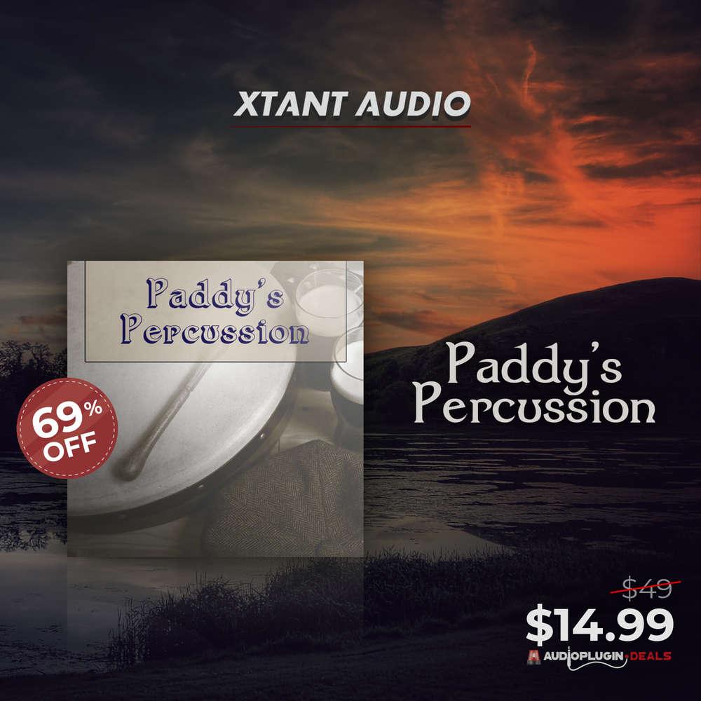 [GET 69% OFF] Paddy's Irish Percussion by Xtant Audio