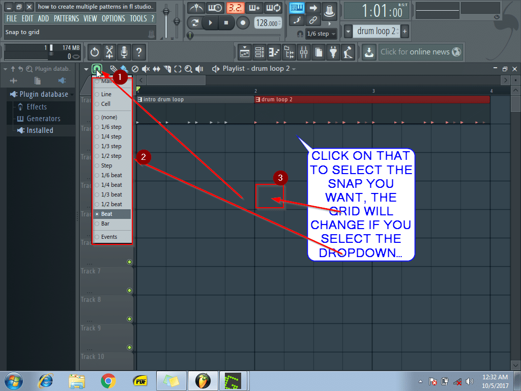 Overview Of The Playlist Window In Fl Studio 4