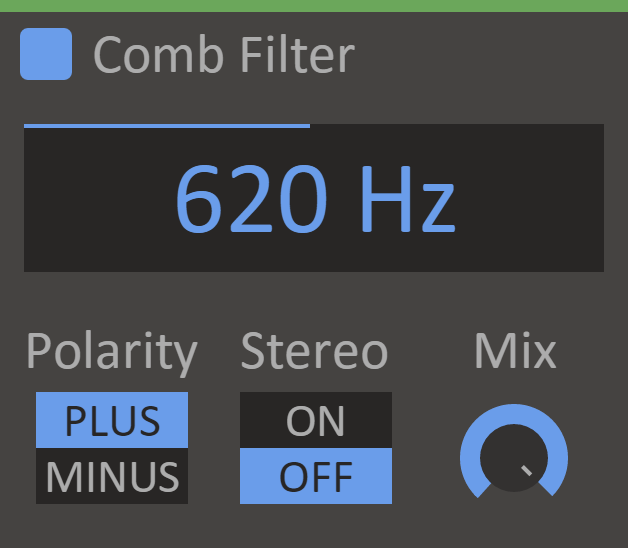 Comb Filter Plugin