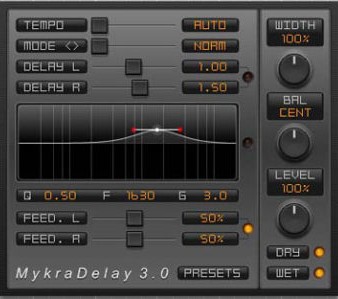 MykraDelay v3.0 (Free Delay Vst Plugin)