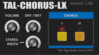 TAL Chorus LX (Free Simple Chorus Effect)
