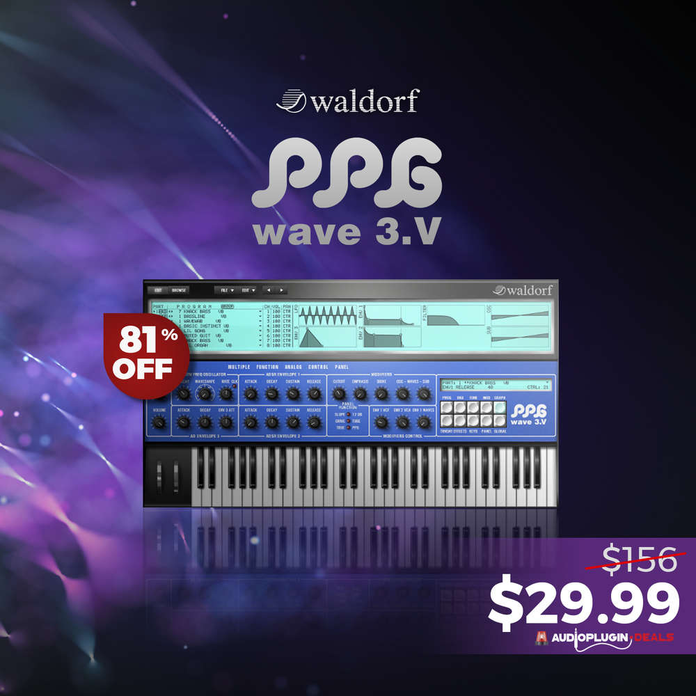 [Get 81% OFF] PPG Wave 3.V by Waldorf